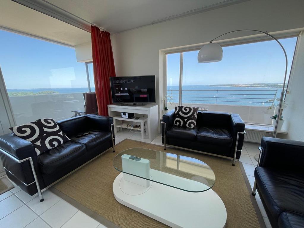 Apartment Wind Und Meer, 3-zimmer Ecksuite In Der Maritim Residenz Travemuende *